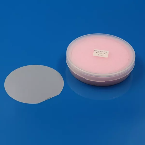 6" 8" Aluminum Nitride ( AlN) Wafer Substrates